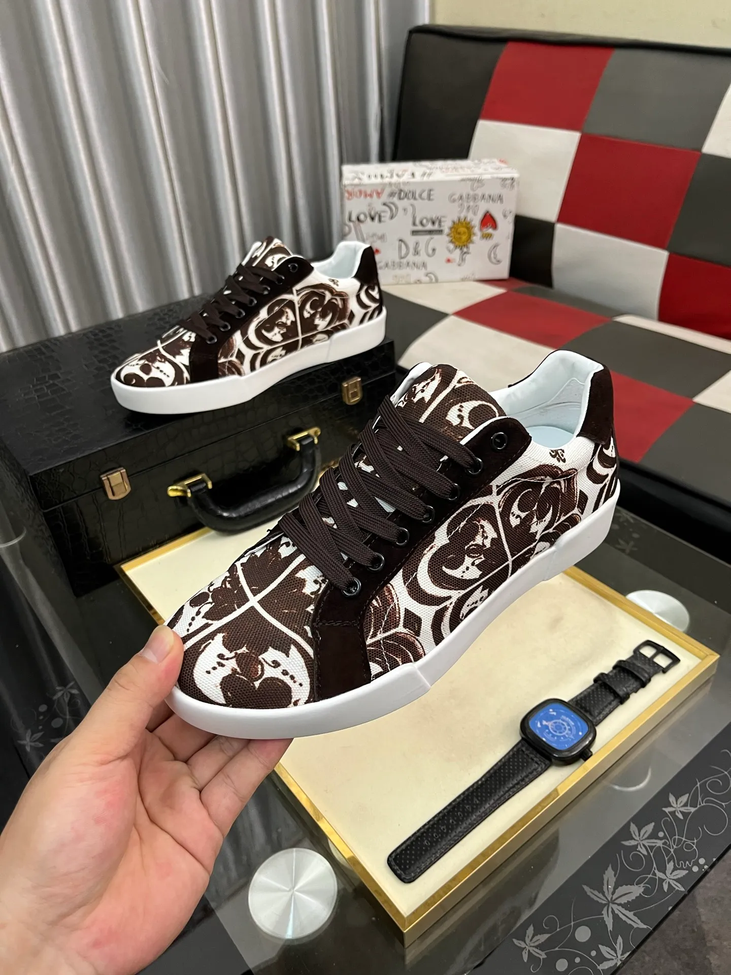 Men's men's shoes💰420⌚️⌚️【Dg～】couple casual shoes 2025z cabinet sales simultaneously 🔶Size: 35-46#️⃣ 🔷5 colors🔜The upper is made of multi-material splicing ➕Towel lining, comfortable and breathable, sole: original comfortable and wear-resistant outsole, ⚠️real thing📱photographed🎬real thing is better📢📢📢